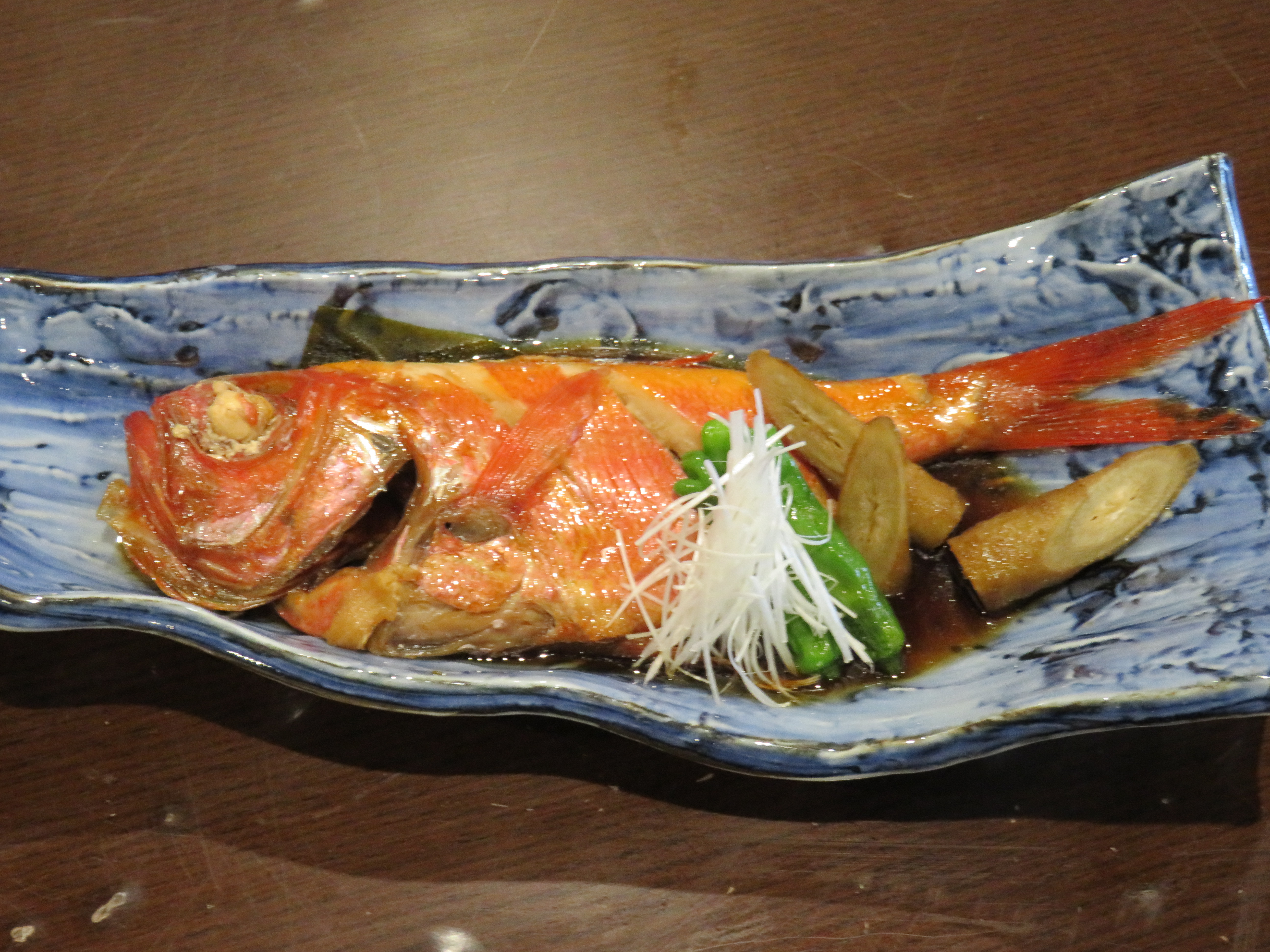 <夕食一例>